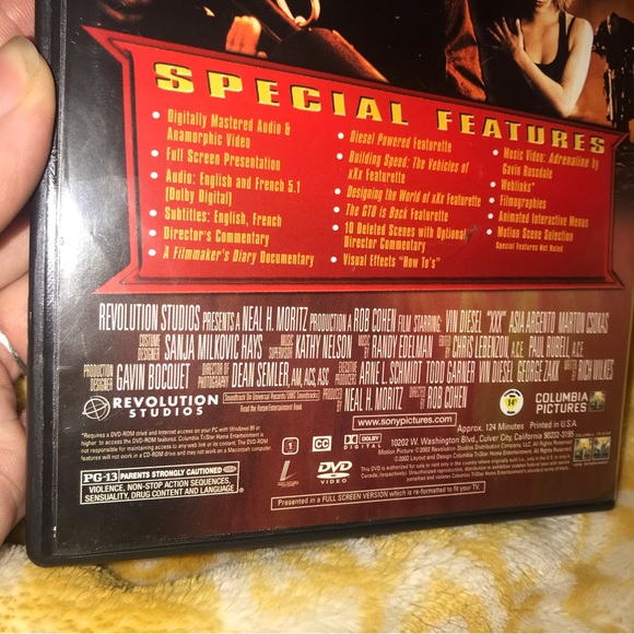 xXx Vin Diesel Movie DVD - Picture 5 of 7